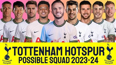 tottenham players 2023